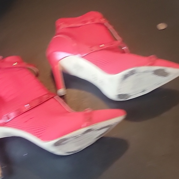 Jessica Simpson Red Ankle Boots - Picture 3 of 8